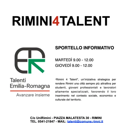sportello rimini 4talent