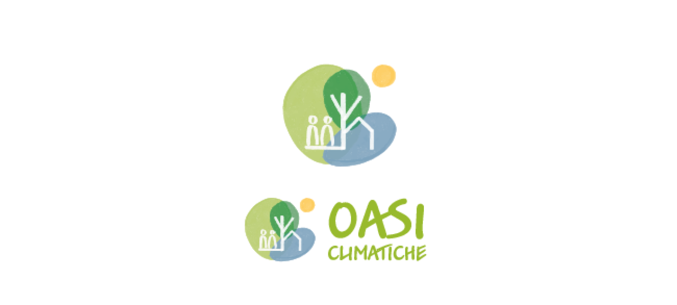 banner per sito identità visiva Oasi climatiche